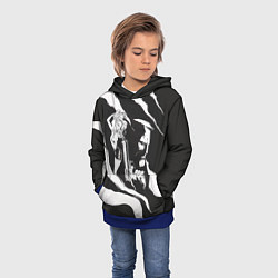 Толстовка-худи детская Sin City, цвет: 3D-синий — фото 2