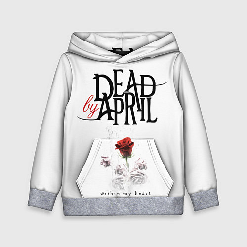 Детская толстовка Dead by April / 3D-Меланж – фото 1