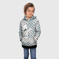Толстовка-худи детская Marshmello DAB, цвет: 3D-черный — фото 2