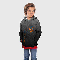 Толстовка-худи детская Half-Life, цвет: 3D-красный — фото 2