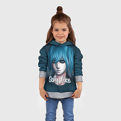 Толстовка-худи детская Sally Face, цвет: 3D-меланж — фото 2