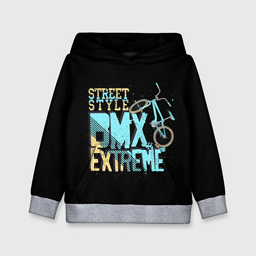 Детская толстовка BMX Extreme / 3D-Меланж – фото 1