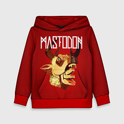 Толстовка-худи детская Mastodon: Leviathan, цвет: 3D-красный