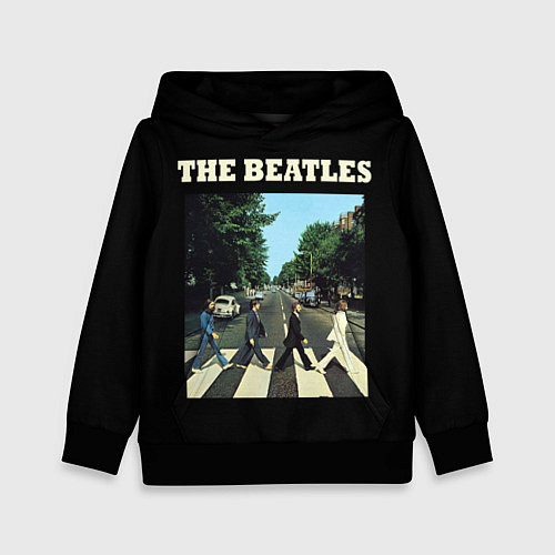 Детская толстовка The Beatles: Abbey Road / 3D-Черный – фото 1
