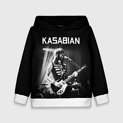 Толстовка-худи детская Kasabian Vocal, цвет: 3D-белый