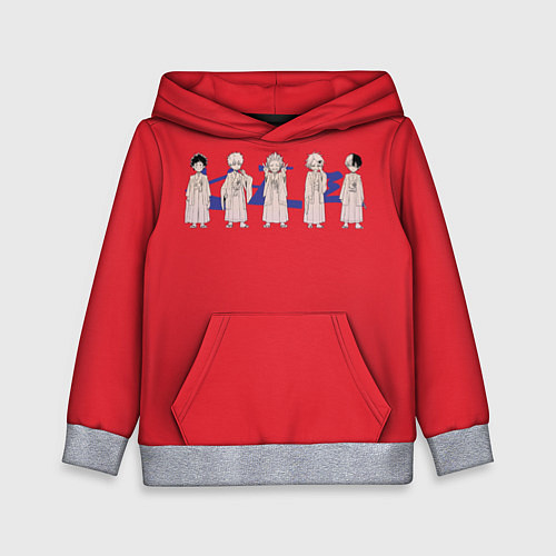 Детская толстовка Моя Геройская Академия / 3D-Меланж – фото 1