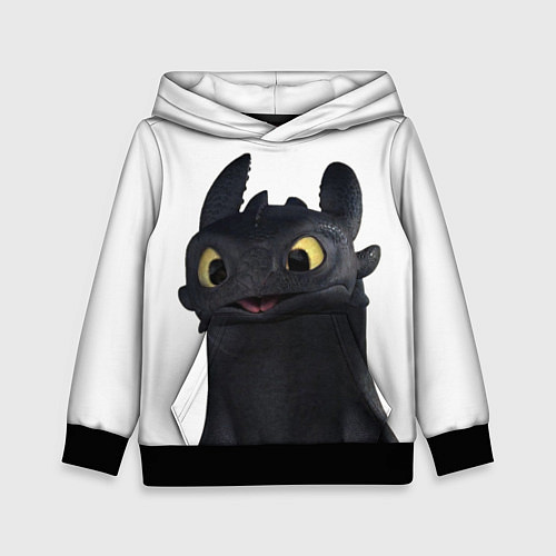 Детская толстовка Черная фурия / 3D-Черный – фото 1