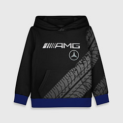 Толстовка-худи детская Mercedes AMG: Street Racing, цвет: 3D-синий