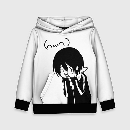 Детская толстовка Бездомный бог / 3D-Черный – фото 1