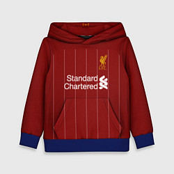 Толстовка-худи детская Virgil van Dijk 19-20 форма, цвет: 3D-синий