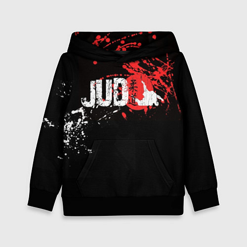 Детская толстовка Judo Blood / 3D-Черный – фото 1