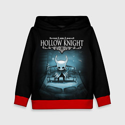 Толстовка-худи детская Hollow Knight: Night, цвет: 3D-красный