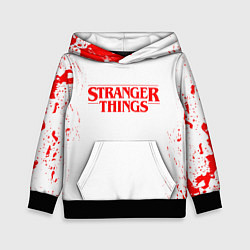 Толстовка-худи детская STRANGER THINGS, цвет: 3D-черный