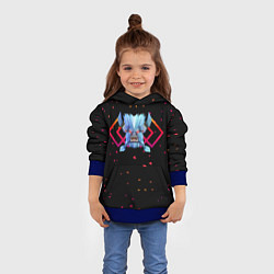 Толстовка-худи детская Dota 2 - Spirit Breaker, цвет: 3D-синий — фото 2