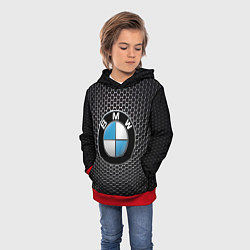Толстовка-худи детская BMW РЕДАЧ, цвет: 3D-красный — фото 2