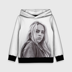 Толстовка-худи детская BILLIE EILISH, цвет: 3D-черный