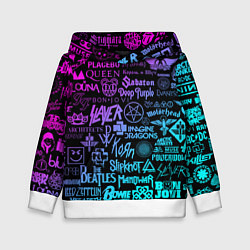 Детская толстовка ЛОГОТИПЫ РОК ГРУПП