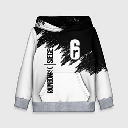 Толстовка-худи детская RAINBOW SIX SIEGE, цвет: 3D-меланж