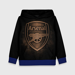 Толстовка-худи детская Arsenal, цвет: 3D-синий