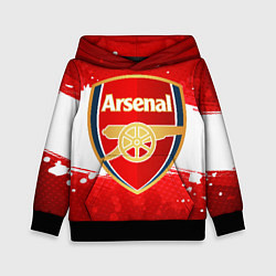 Толстовка-худи детская Arsenal, цвет: 3D-черный