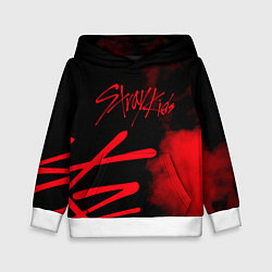 Толстовка-худи детская Stray Kids, цвет: 3D-белый
