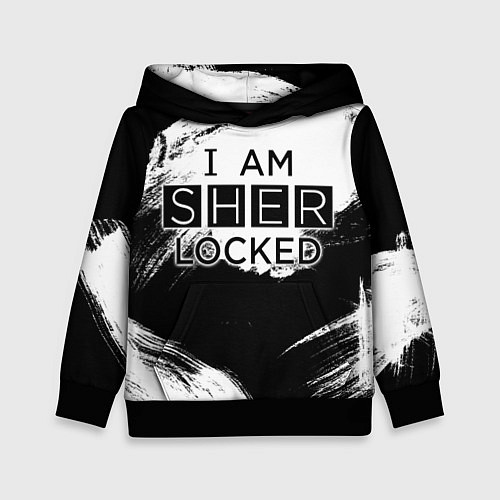 Детская толстовка Sherlock / 3D-Черный – фото 1