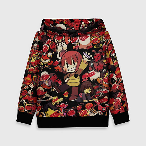 Детская толстовка UNDERTALE CHARA / 3D-Черный – фото 1