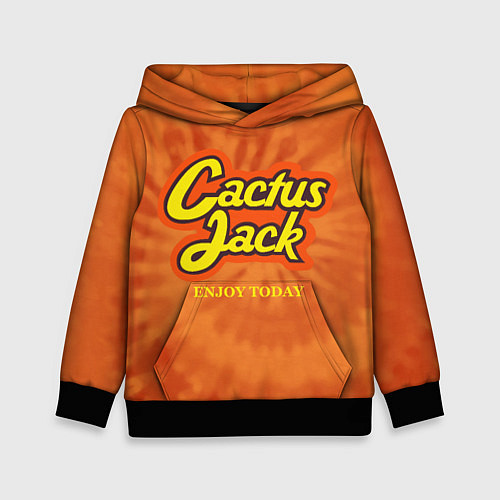 Детская толстовка Cactus Jack / 3D-Черный – фото 1