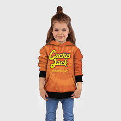 Толстовка-худи детская Cactus Jack, цвет: 3D-черный — фото 2