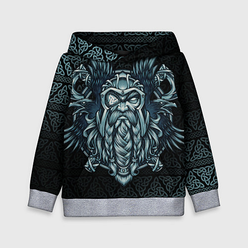 Детская толстовка Odinn / 3D-Меланж – фото 1