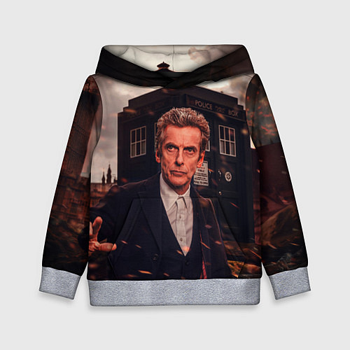 Детская толстовка Доктор Кто / 3D-Меланж – фото 1