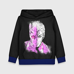 Толстовка-худи детская JoJo Bizarre Adventure, цвет: 3D-синий