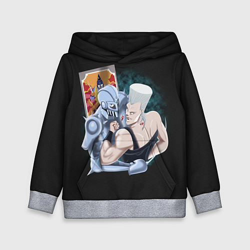 Детская толстовка Приключения ДжоДжо / 3D-Меланж – фото 1