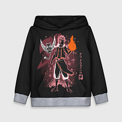 Толстовка-худи детская Fairy Tail, цвет: 3D-меланж