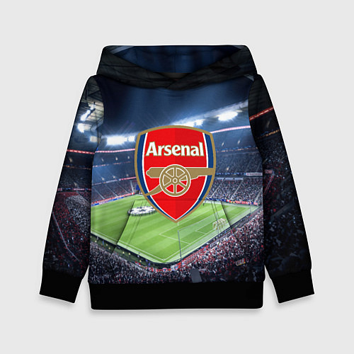 Детская толстовка FC Arsenal / 3D-Черный – фото 1