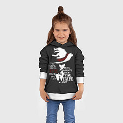 Толстовка-худи детская One Piece, цвет: 3D-белый — фото 2