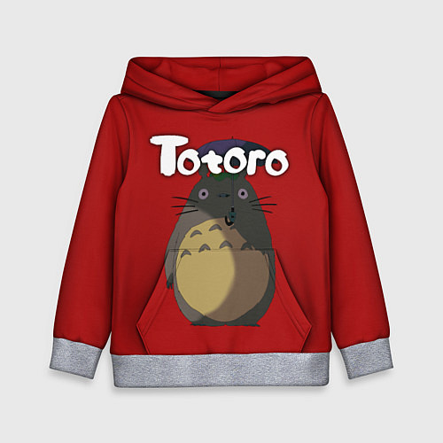 Детская толстовка Totoro / 3D-Меланж – фото 1