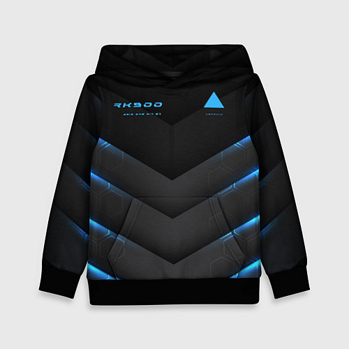 Детская толстовка Detroit RK900 / 3D-Черный – фото 1