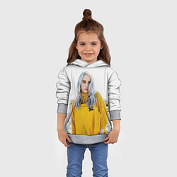 Толстовка-худи детская BILLIE EILISH, цвет: 3D-меланж — фото 2