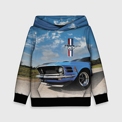 Толстовка-худи детская Mustang, цвет: 3D-черный