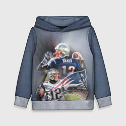 Толстовка-худи детская Brady, цвет: 3D-меланж