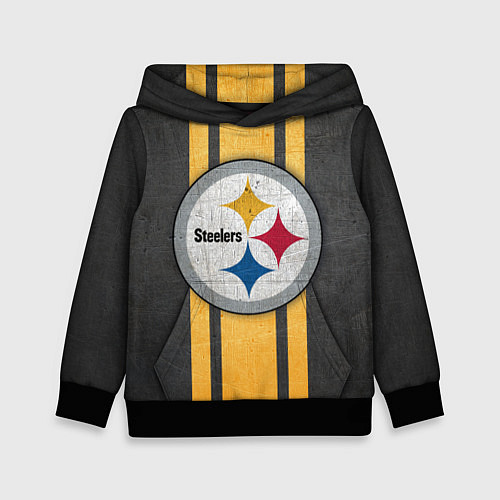 Детская толстовка Pittsburgh Steelers / 3D-Черный – фото 1