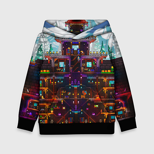 Детская толстовка Terraria / 3D-Черный – фото 1