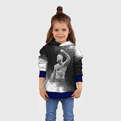 Толстовка-худи детская Conor McGregor, цвет: 3D-синий — фото 2