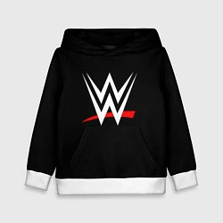 Толстовка-худи детская WWE, цвет: 3D-белый