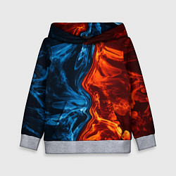 Детская толстовка Огонь и вода