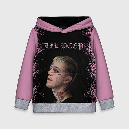 Детская толстовка LiL PEEP / 3D-Меланж – фото 1