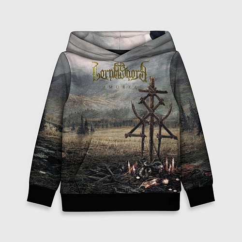 Детская толстовка Lorna Shore - Immortal / 3D-Черный – фото 1