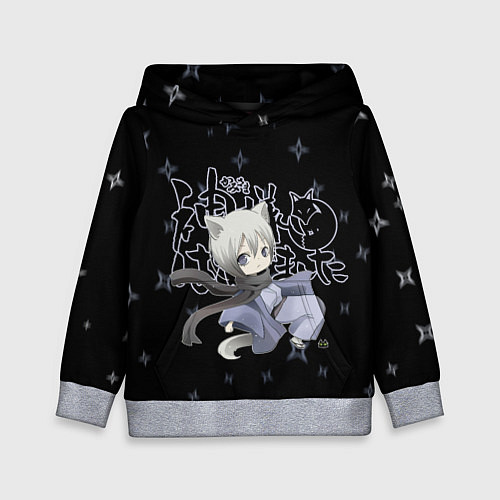 Детская толстовка ОЧЕНЬ ПРИЯТНО БОГ! / 3D-Меланж – фото 1