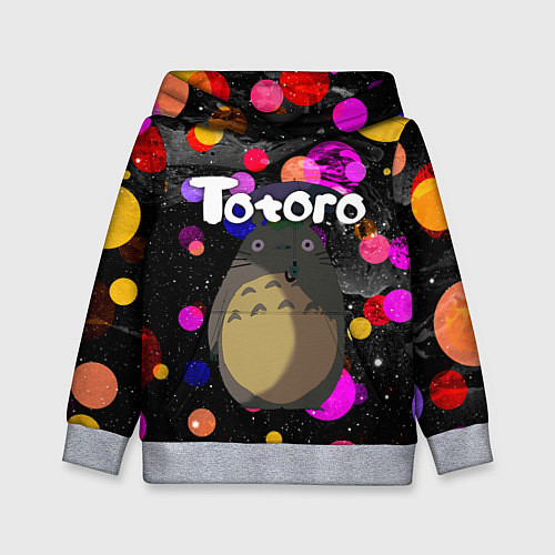 Детская толстовка Totoro / 3D-Меланж – фото 1